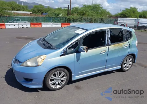 2010 Honda Fit Sport из США, поврежденный, VIN JHMGE8H40AC023184